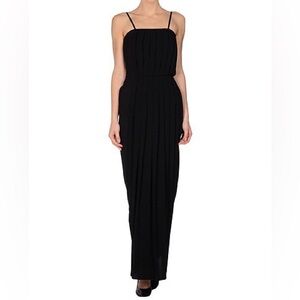 Overall with front pleated skirt